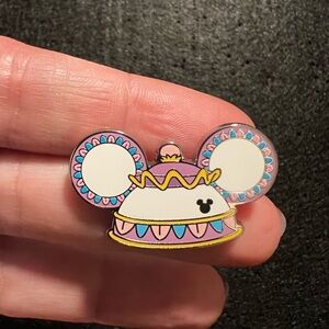 WaveB hidden Mickey Mrs. Potts Mouse Ears Pin